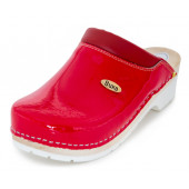 Zdravotné topánky FPU10 Červené lakované